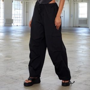 LOCAL EUROPEAN LE PARACHUTE PANT BLACK